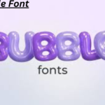 Bubble Font